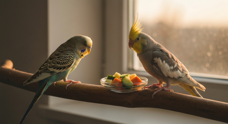 Quels fruits et légumes donner à votre perruche : autorisés, à limiter et formellement interdits