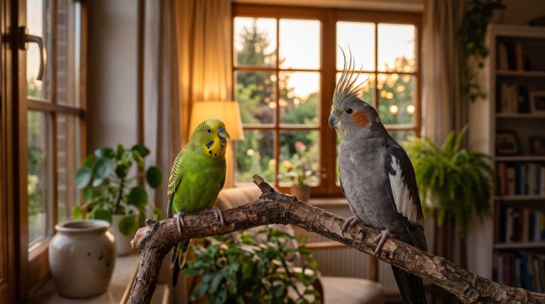 Que signifie une perruche qui chante le soir ? Décoder le rythme quotidien de votre oiseau